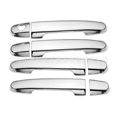 Suitable for Toyota Ractis 2005-2010 Chrome Handle Sticker Door Handle Decorative Outer Handle Cover