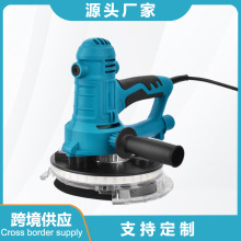 跨境可定制电动砂纸机墙面打磨机平板砂光机木工多功能抛光神器