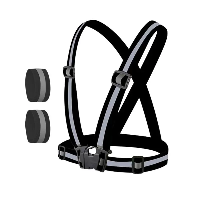 厂家直销反光背带反光背心交通安全反光衣反光马甲套装组合