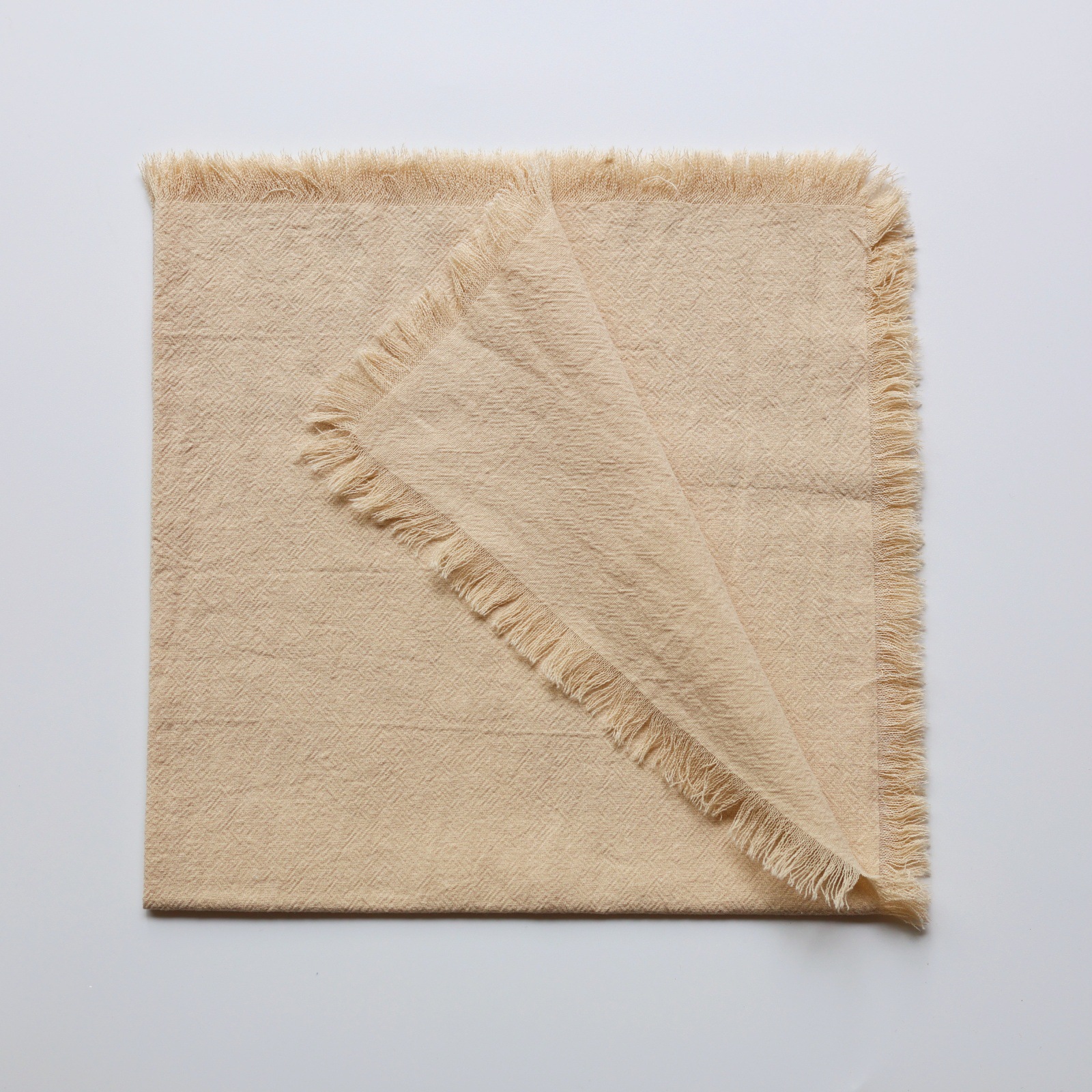 Tejora de servillas bordadas de peluche, tela de algodón, decoración de mesa de comedor, almohadilla simple, toalla de té transfronteriza, toalla cuadrada