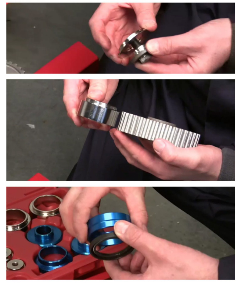 Crankshaft Oil Seal Removal and Installation Tool Camshaft Oil Seal Tool Balance Shaft Oil Seal Installer Oil Seal Extractor