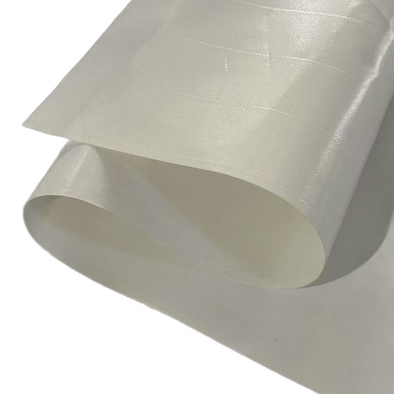白いナイフスクレーパー布 PVC ポリ塩化ビニール防雨防水抗浸透性厚いキャンバス屋外テントトップ布|undefined
