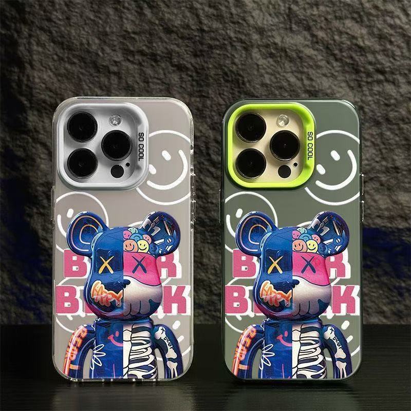 El nuevo botón de galvanoplastia es adecuado para la carcasa del teléfono móvil iphone16 Apple 15promax/14 anti-caída 13pro/12/11