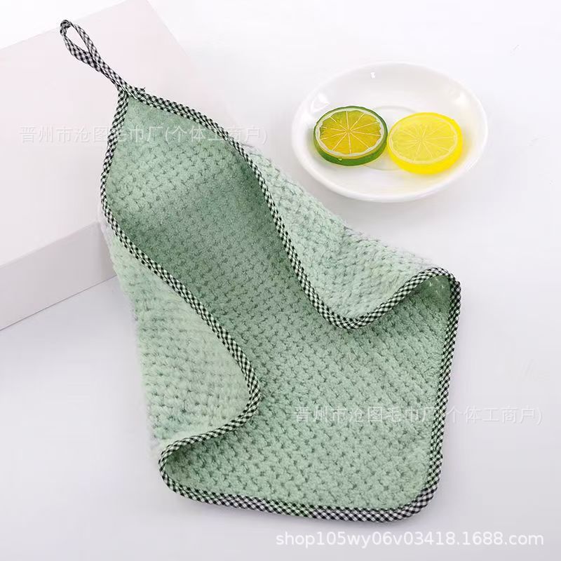 Tapón para lavar platos, sin aceite, mesa de limpieza de vidrio especial para cocina, paño para cuencos, que absorbe agua y no se cae, toalla de limpieza para el hogar