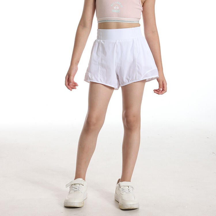 Women's Summer Yoga Pants Sports Two-In-One Fitness Shorts Quick-Dry Three-Point Shorts Anti-Exposure Running Five-Point Cycling Shorts