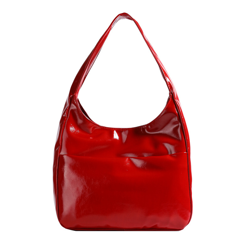 Bolso retro de gran capacidad para mujeres, bolso de alta calidad, bolso de hombro para estudiantes universitarios, bolso casual simple.