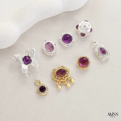 decorative bead pendant DIY jewelry accessories, Zərgərlik ara hissələri
