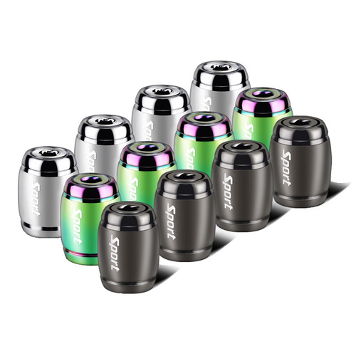 Car tire valve cap anti-deflation metal valve core cover anti-theft universal electric vehicle motorcycle valve cap