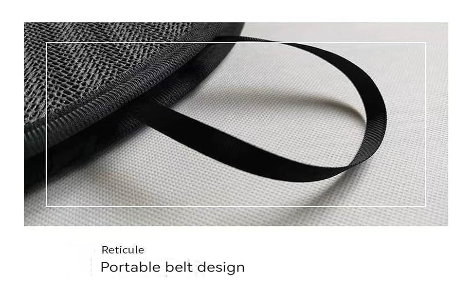 Car seat cushion 360 ° Rotating car seat cushion with breathable mesh fabric, 360-degree rotating car seat cushion for the elderly