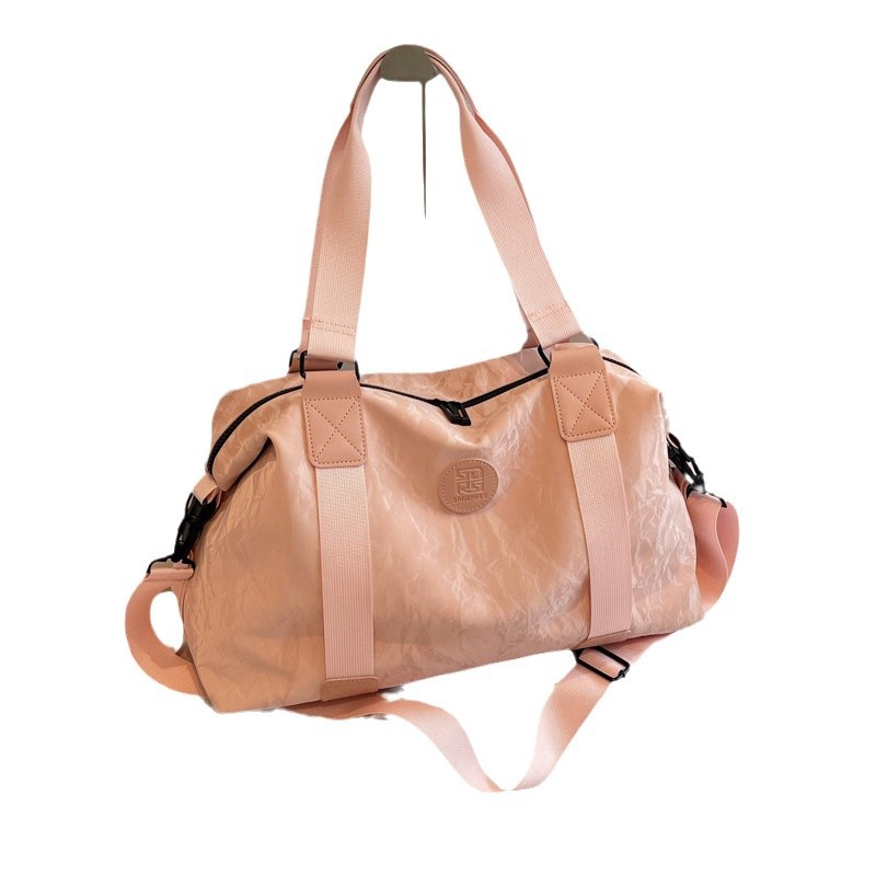 Nueva bolsa de fitness de moda simple, bolsa de almacenamiento de viajes de ocio de gran capacidad, bolsa de entrenamiento de yoga deportivo para mujeres al por mayor