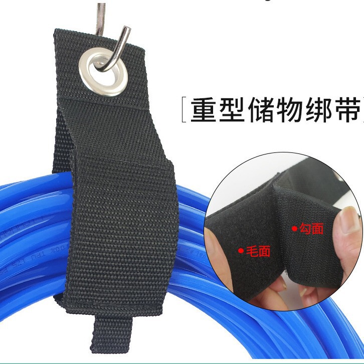Amazon Heavy-Duty Storage Straps Self-Adhesive Binding Nylon Storage Hanging Ring Storage Straps Velcro Straps