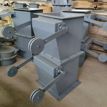 重锤翻板阀单层双层卸灰阀气动翻板阀重力卸灰阀电动翻板卸灰阀