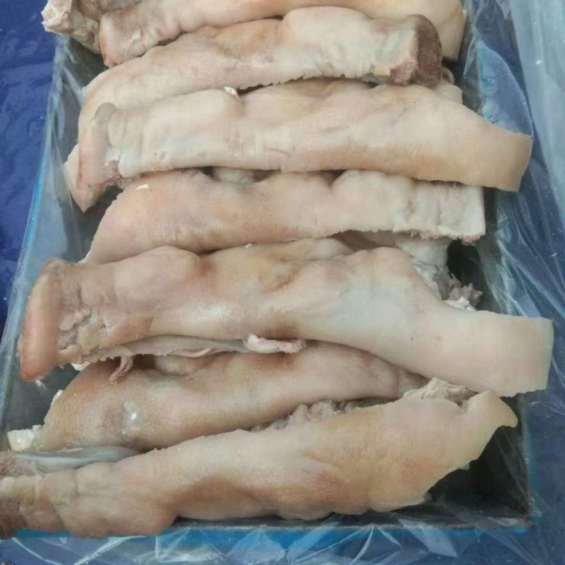 猪头肉新鲜冷冻 半成品去骨猪脸肉 无耳猪半脸肉毛重19斤卤菜食材|ms