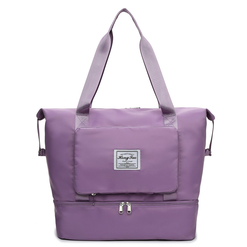 Travel Bag New Trendy Women's Large-capacity Folding Handbag To Be Produced Luggage Bag Short-distance Storage Bag Fitness Bag