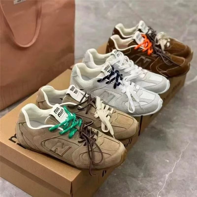 男女鞋nb530老爹鞋夏季透气网鞋运动鞋情侣跑步鞋miumiu联名休闲|undefined