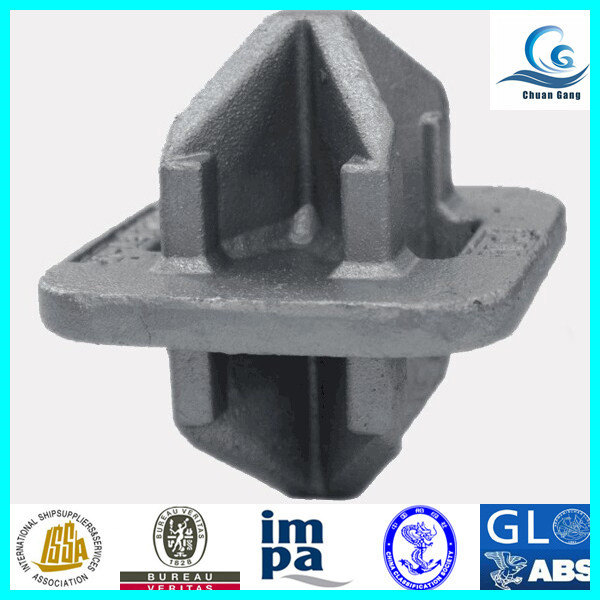 供应船舶专用配件 集装箱紧固件  集装箱堆锥 平底单锥 双头单锥