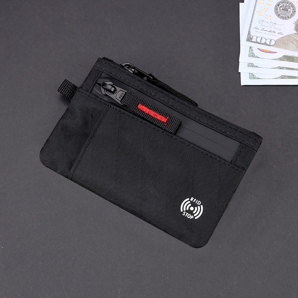 Rfid Anti-Theft Card Holder 2026 New Model Men's Xpac Ultra-Thin Compact Coin Purse Multi-Functional Document Storage Bag