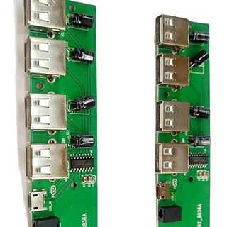 PCBA线路板样品 HS8836A USB HUB分线器芯片一拖三一拖四小批量定