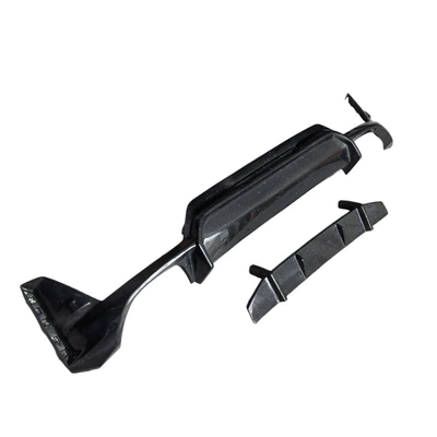 Suitable for Bmw New 3 Series 23-25 Models G20/G28/Modified Ad Model Carbon Fiber Rear Lip 330I 325Im340I (Big Surrounded) - carbon-fiber-rear-lip