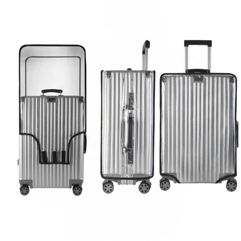 Thickened Suitcase Protective Cover Transparent Trolley Suitcase Cover Dust Cover 20/24/ 2628inch Waterproof