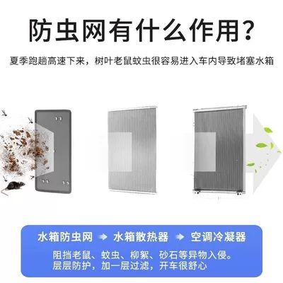 23-25 Models of Jietu Traveler/Shanhai: Automobile anti-insect net