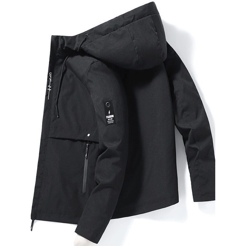 Трансграничный 2023 Весна и Осень Молодежь Повседневный Бейсбольный костюм Мужская корейская модная куртка с капюшоном кардиган спортивная куртка