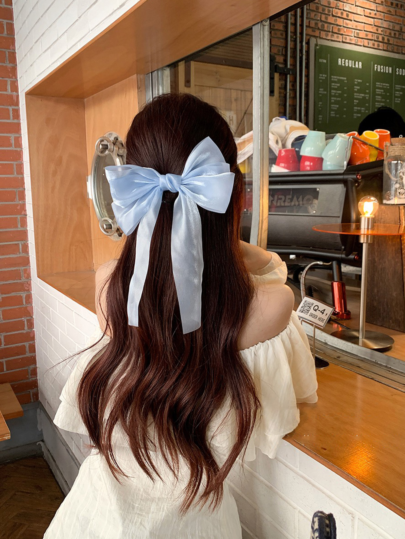 40g Weight Hair Clip Hair Accessories Type 1 Piece Quantity Daily Occasion Gauze Material Knot, Butterfly, Bow Knot Pattern Women's Gender Sweet Style Sweet Women's Knot Butterfly Bow Knot Gauze Hair Clip 10
