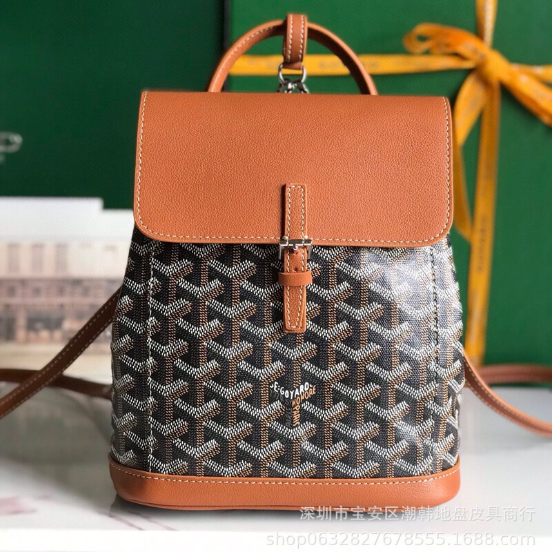 Goyard Goya Alpin Small Satchel Mini Women's Backpack Shoulder Bag Crossbody Bag Flap Tote Goyard Goya Alpin Small Satchel Mini Women's Backpack Shoulder Bag Crossbody Bag Flap Tote