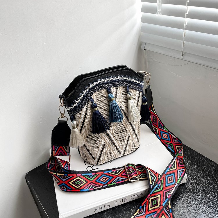 2023夏季新款PU均码小方包拉链撞色单肩包_detail_