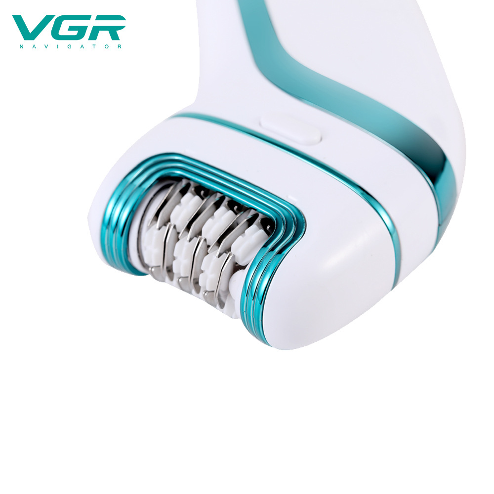 USB-wiederaufladbarer Epilierer, tragbares elektrisches Haarentfernungsgerät, vollständig abwaschbar_voghion.com
