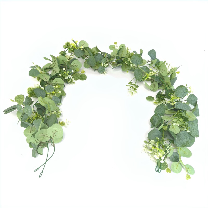Cross-Border Artificial Vines, Money Leaves, Eucalyptus Leaves, Eucalyptus Vines, Home Wedding Artificial Greenery, Table Decoration Cross-Border Artificial Vines, Money Leaves, Eucalyptus Leaves, Eucalyptus Vines, Home Wedding Artificial Greenery, Table Decoration