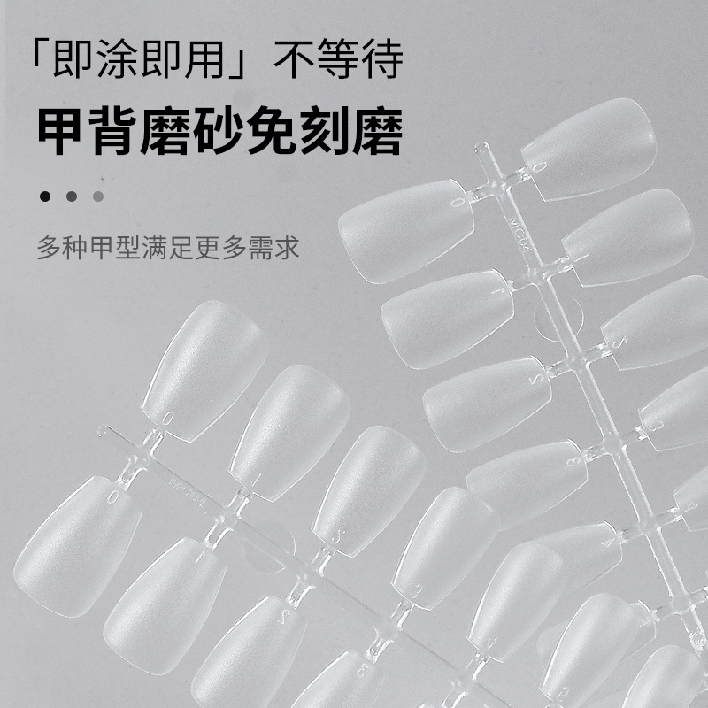 2024 nuevo ultrafino mano-desgaste de uñas especial pieza talla-desgaste libre sin costuras de doble cara pieza de uñas esmerilado al por mayor