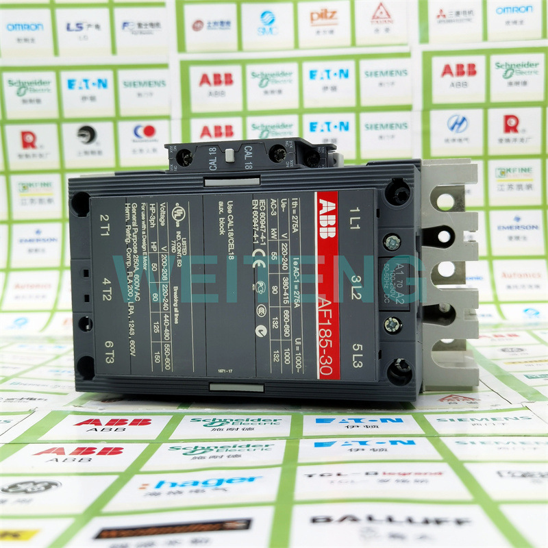 ABB低压接触器 AF185-30-11-70 交直流型 275A三相 90KW 10099072