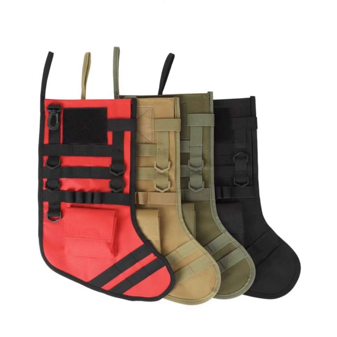 Рождественские декоративные носки настенные рождественские подарочные сумки для хранения уличные тактические рождественские носки