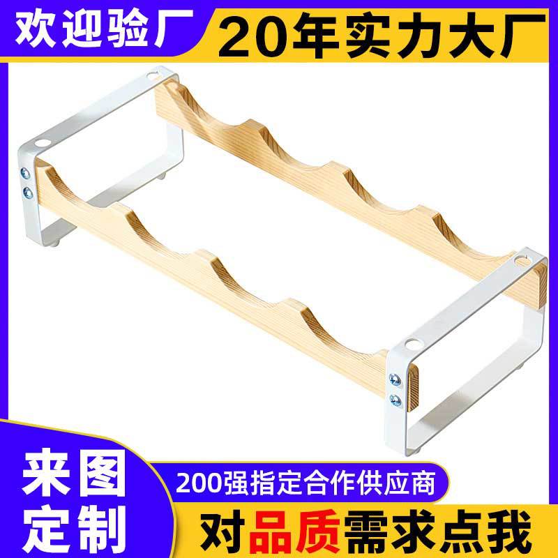 Red Wine Bottle Rack Countertop Storage Rack Household Red Wine Rack Wine Rack Desktop Organizer Wine Cabinet Storage Rack Customization