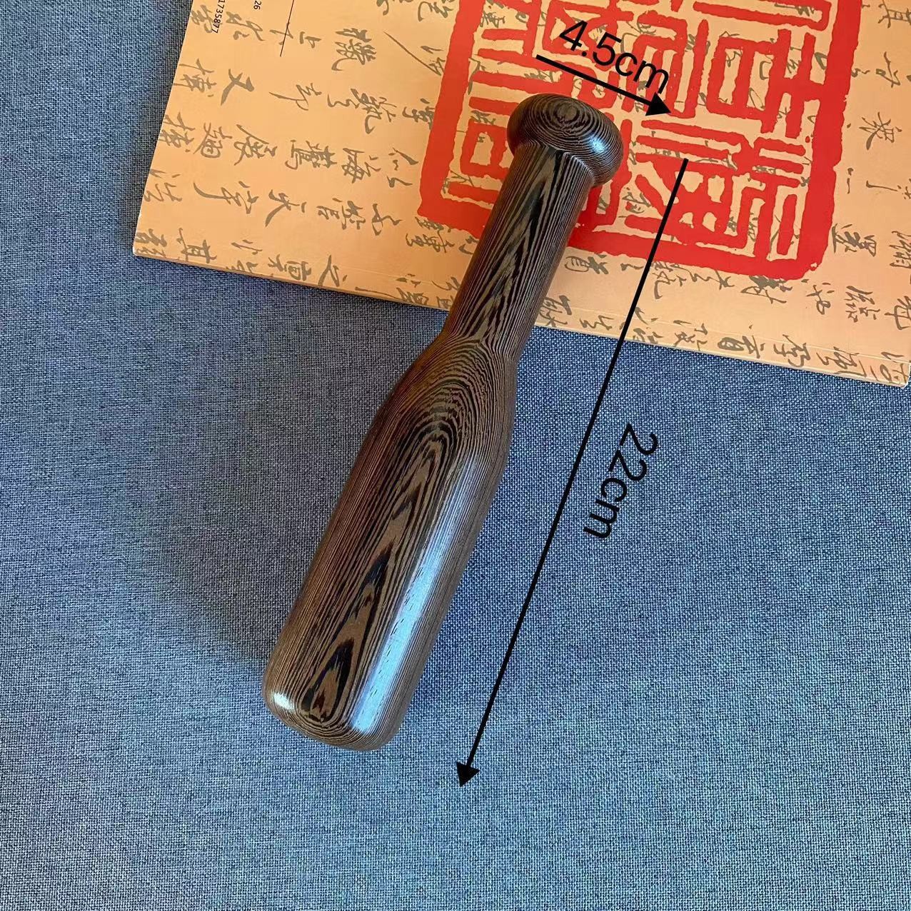 Wenge gỗ giã tỏi búa cực lớn (22*4,5 cm)