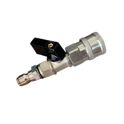 High pressure car wash water gun 1/4 and 3/8 male-female valve