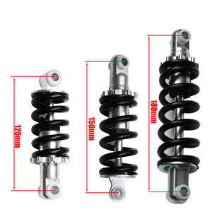 Wholesale electric car accessories scooter shock absorber folding car mini motorcycle spring rear shock absorber shock absorber