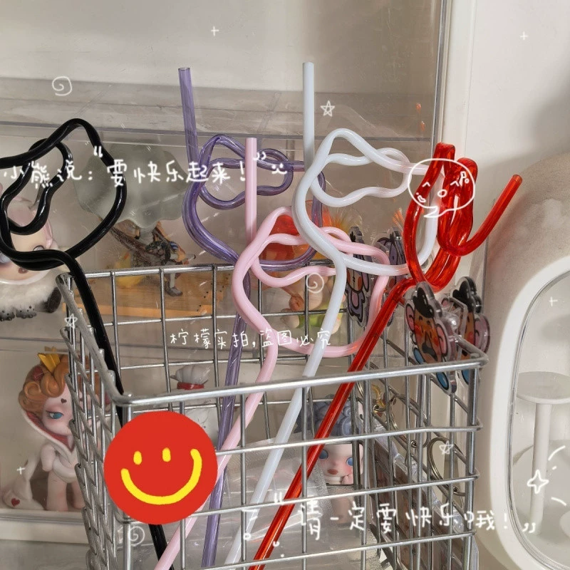 Hello Kitty, мультяшная милая многофункциональная пластиковая трубочка высокого качества для школьников