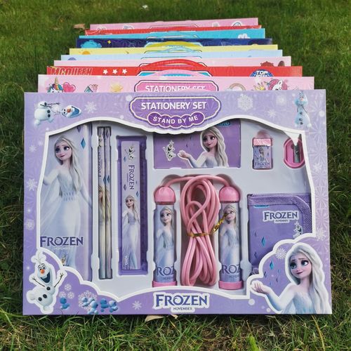 YOYO primary school students' Children's Day gift stationery set gift box gift bag with skipping rope kettle birthday gift animal space