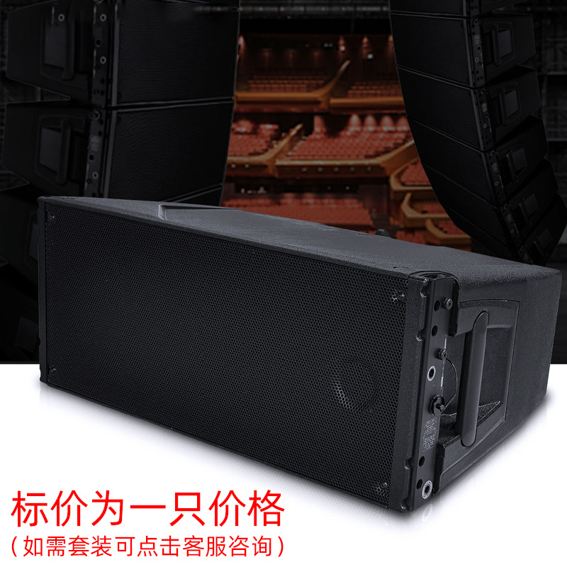 Altavoces de matriz lineal de 10 pulgadas de sonido activo profesional, altavoces profesionales de 10 pulgadas de escenario, bar y salón de baile