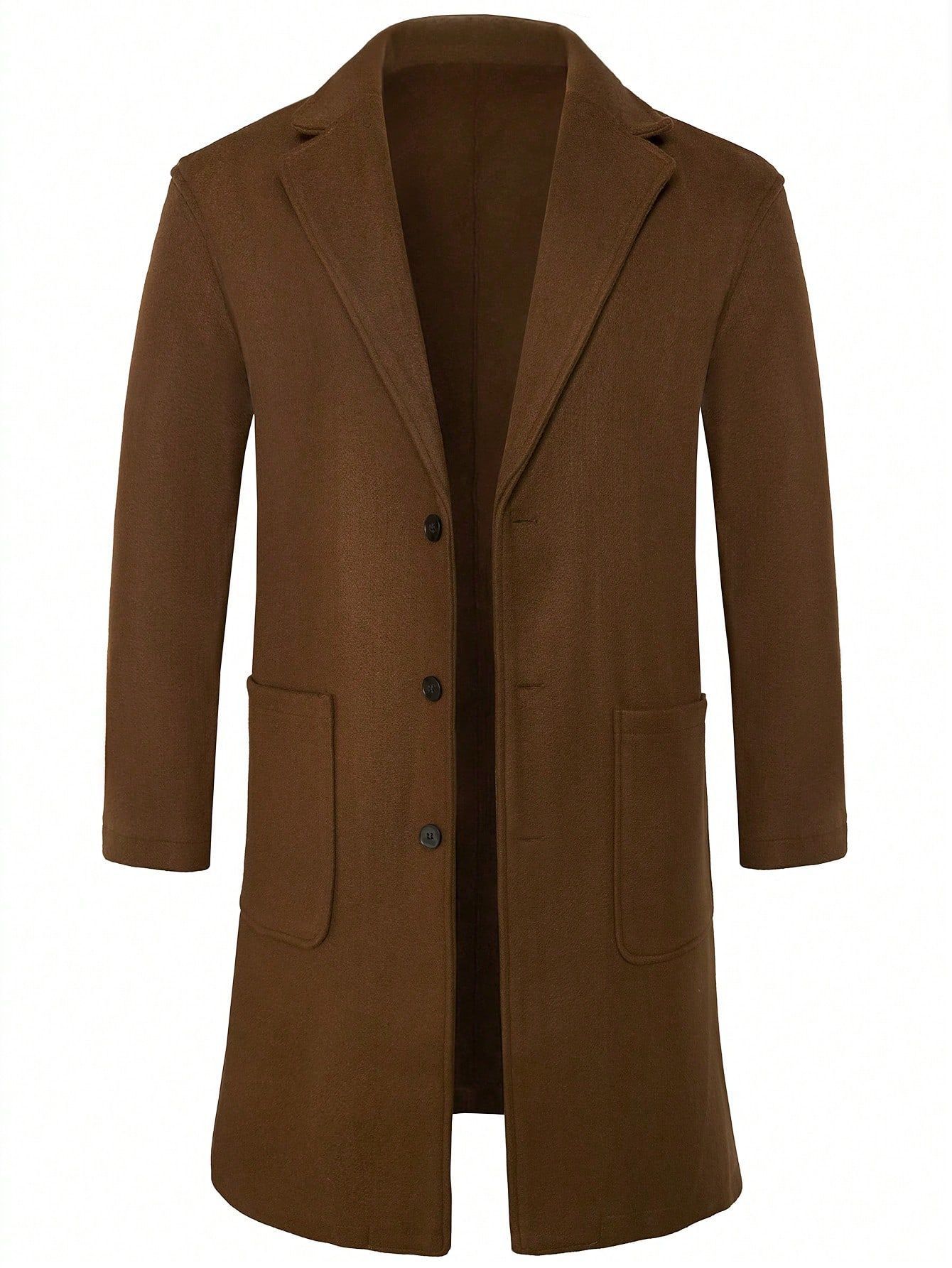 Otoño y invierno de 2025, ropa de hombre transfronteriza europea y americana de una sola fila de abrazaderas de tween chaqueta de tween Amazon temu124