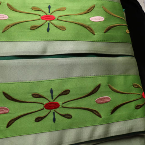 Frozen Anna Princess Cos Princess Anna Embroidered Dress Anime cosplay