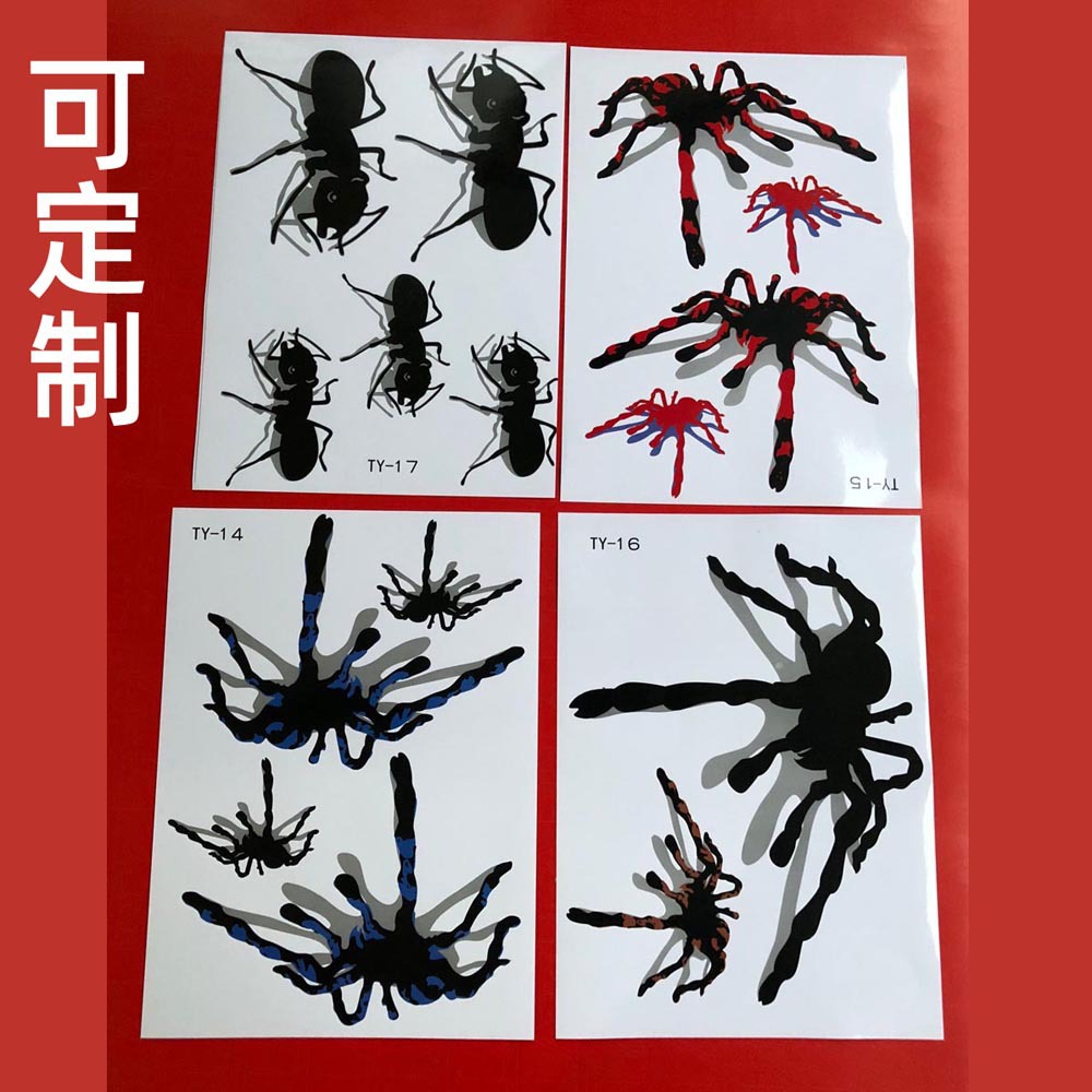 3D 3D pegatinas de coche decoración del coche pegatinas Araña impermeable Ant animal pegatinas ventas directas de la fábrica image 1