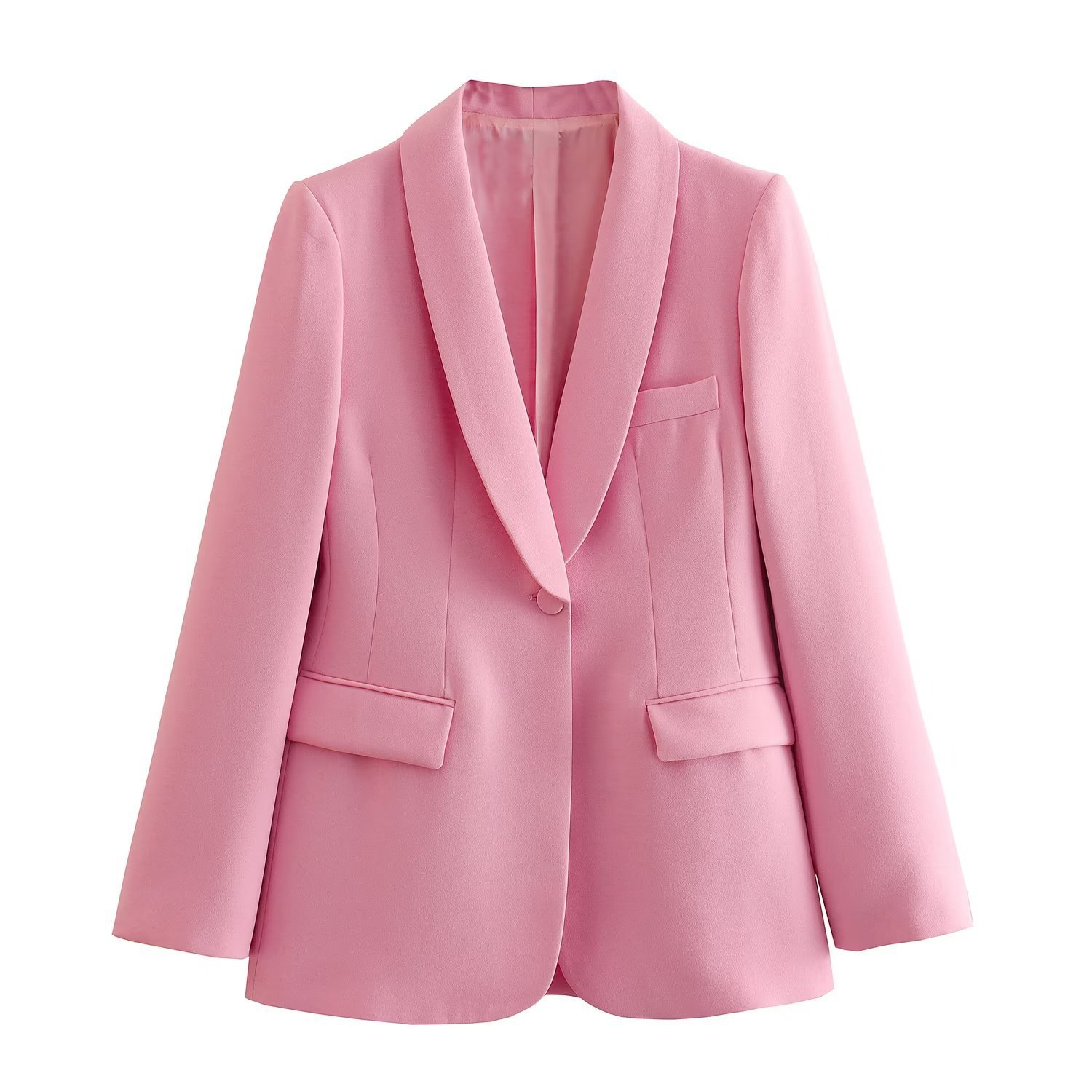 Women's Long Sleeve Blazers Business Solid Color display picture 4