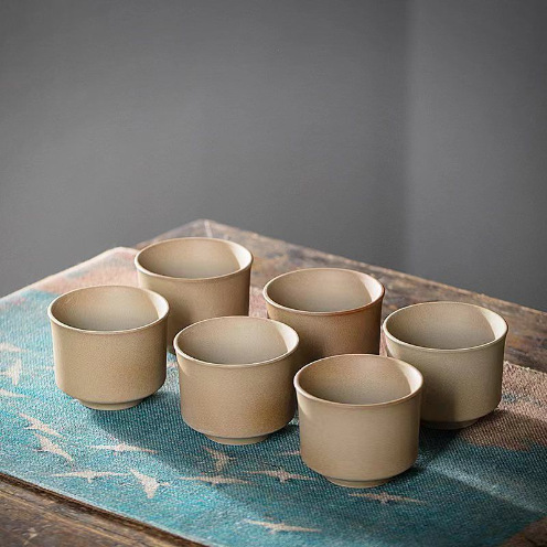 Retro large reverse mouth cup 125ml single