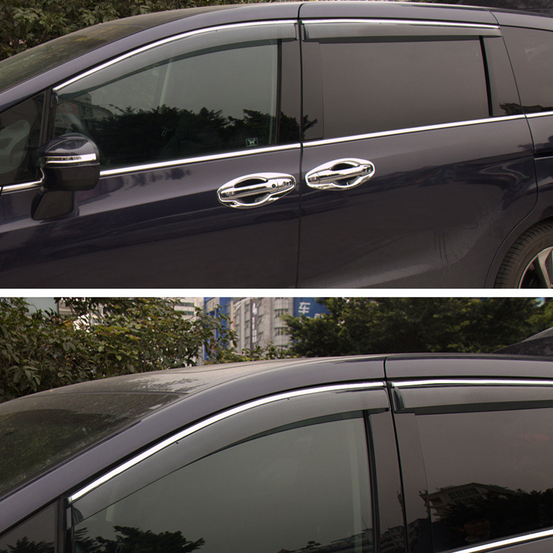Suitable for Volkswagen rain shield blister injection molding outer rubber rain eyebrow Changan BMW window modified rain shield wholesale