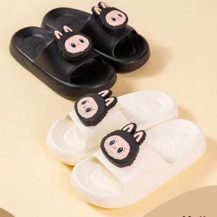 Wuchuan Eva New Fashion Casual Cute Cartoon Home Outing Ladies Slippers E7543+3