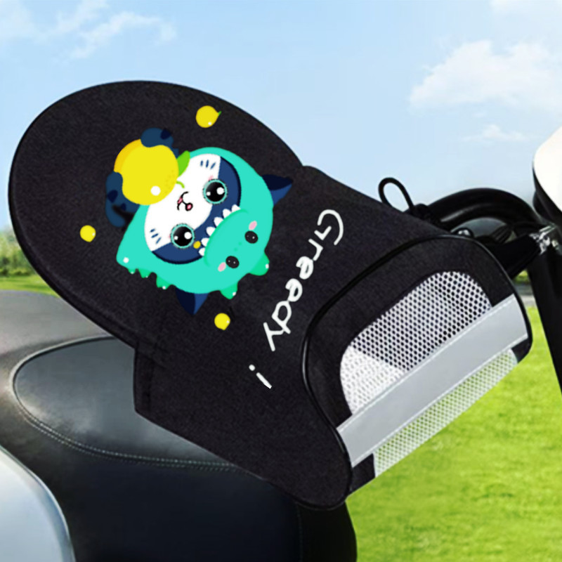 Electric Vehicle Sun Protection Gloves Uv Summer Battery Vehicle Hand Guard Sunshade Motorcycle Waterproof Three-Dimensional Handle Breathable