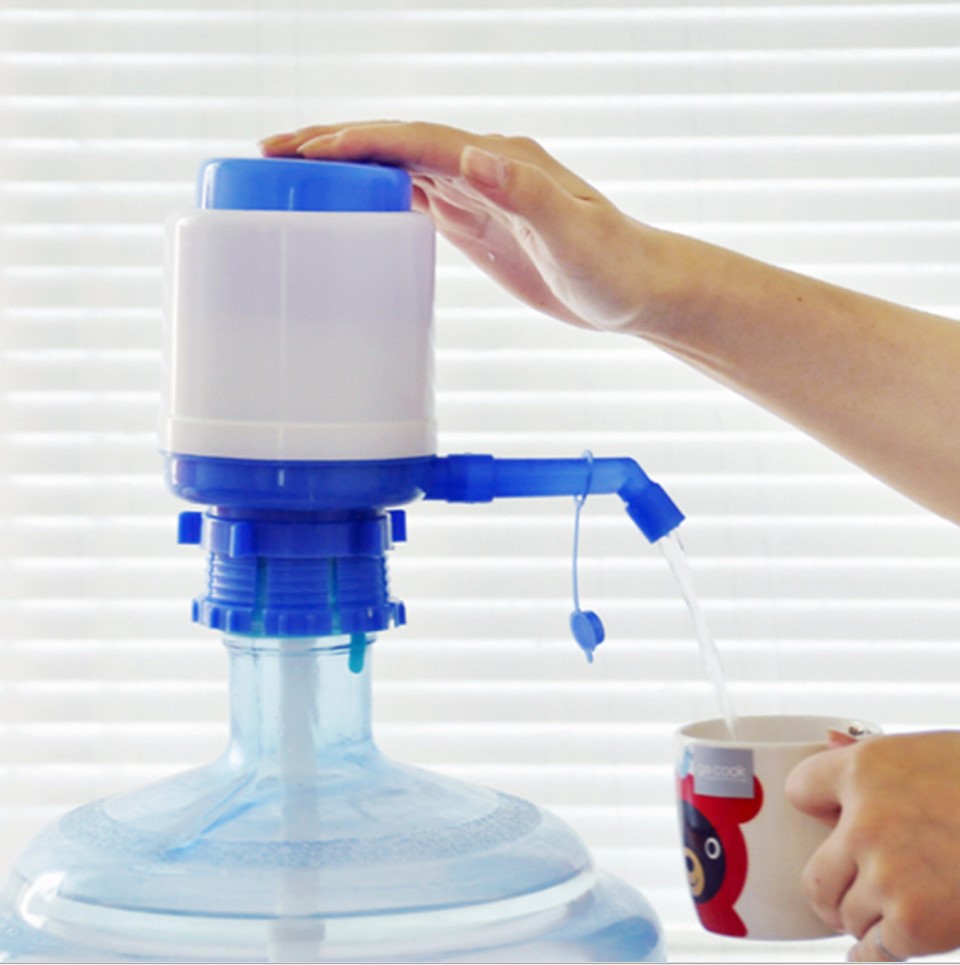 优质大号桶装水手压式饮水器 压水器抽水泵 手动压水器经销批发